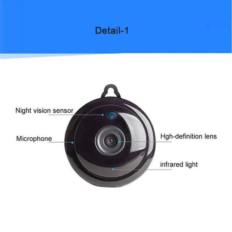 Anpwoo MN001 3518Ev200 1.0 MP Mini HD WiFi IP Camera with 6 PCS Infrared LEDs, Support Motion Detection & Night Vision & TF Card(Max 64GB), MN001 Anpwoo MN001 3518Ev200 1.0 MP Mini HD WiFi IP Camera with 6 PCS Infrared LEDs, Support Motion Detection & Night Vision & TF Card(Max 64GB), MN001